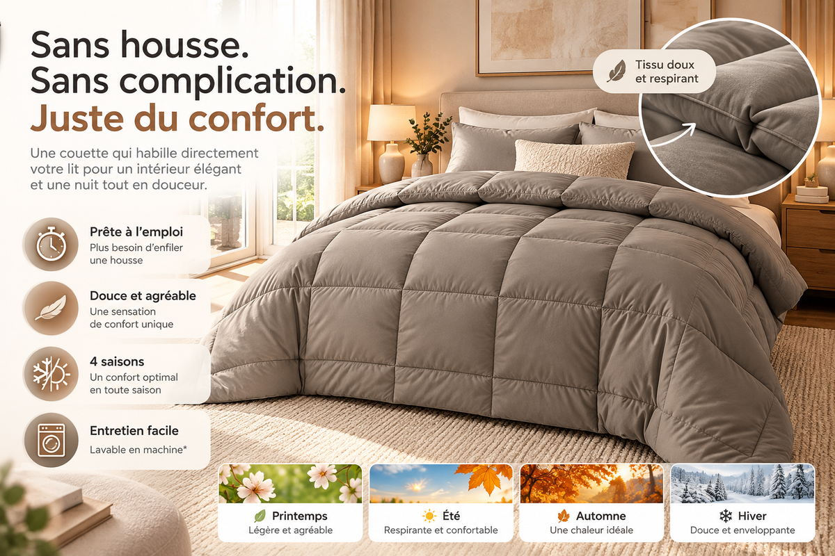 Couette 4 Saisons Sans Housse
